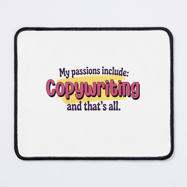 Item preview, Copywriting is my passion - Funny Copywriting Lover designed and sold by Watsonarts.