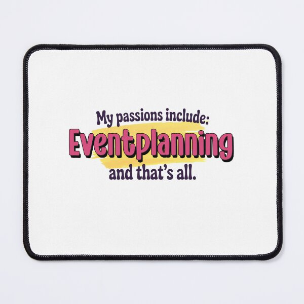 Item preview, Eventplanning is my passion - Funny Eventplanning Lover designed and sold by Watsonarts.