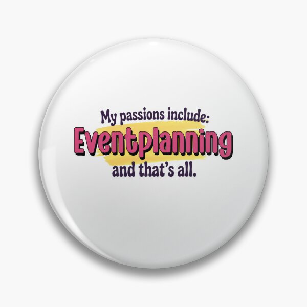 Item preview, Eventplanning is my passion - Funny Eventplanning Lover designed and sold by Watsonarts.