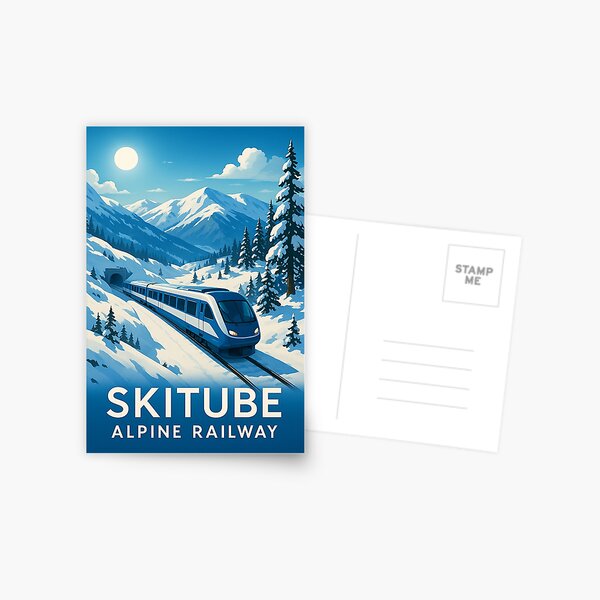 Item preview, Skitube Alpine Railway through Kosciuszko National Park designed and sold by Aryabek.