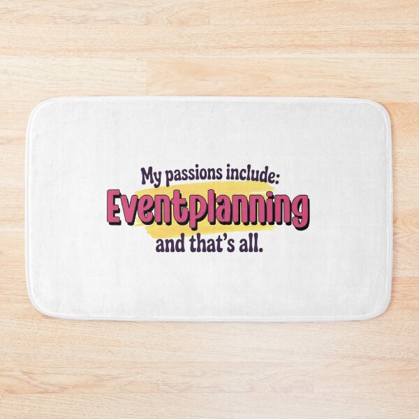 Item preview, Eventplanning is my passion - Funny Eventplanning Lover designed and sold by Watsonarts.