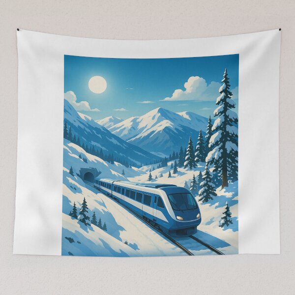 Item preview, Skitube Alpine Railway through Kosciuszko National Park designed and sold by Aryabek.