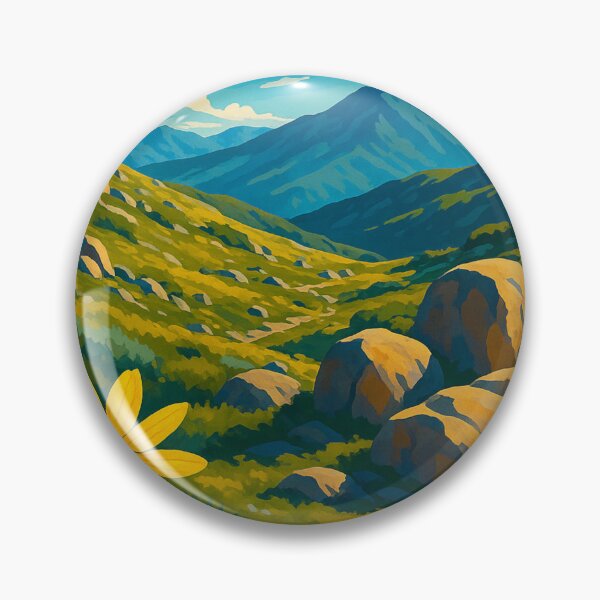 Item preview, Kosciuszko National Park Wildflowers and Peaks designed and sold by Aryabek.