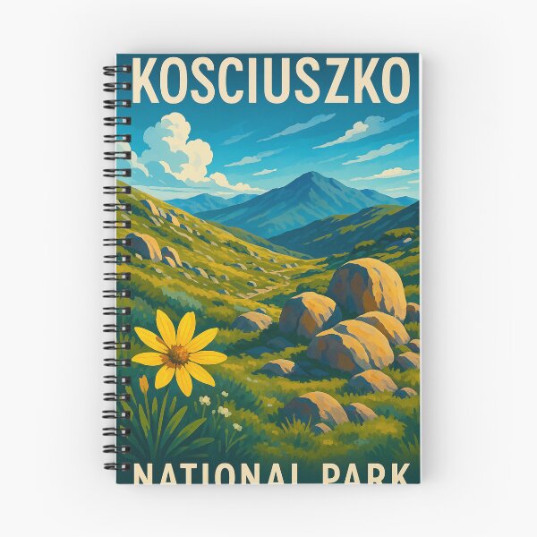 Item preview, Kosciuszko National Park Wildflowers and Peaks designed and sold by Aryabek.