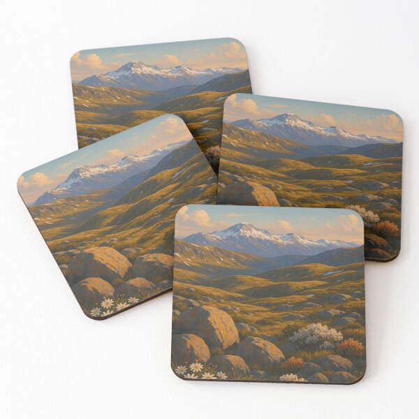 Item preview, Mount Kosciuszko at Sunset Kosciuszko National Park designed and sold by Aryabek.