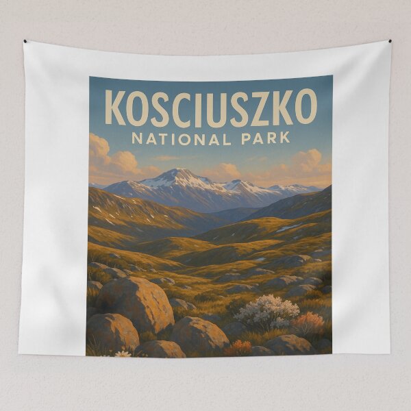 Item preview, Mount Kosciuszko at Sunset Kosciuszko National Park designed and sold by Aryabek.