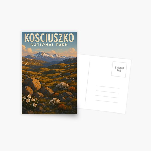 Item preview, Mount Kosciuszko at Sunset Kosciuszko National Park designed and sold by Aryabek.