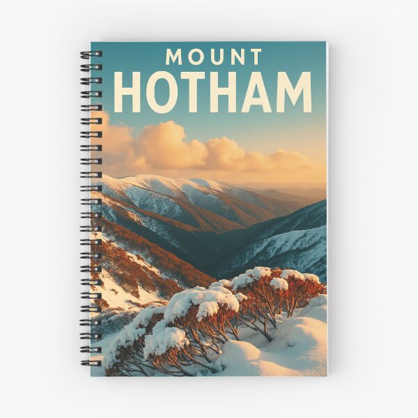 Item preview, Mount Hotham Winter Landscape Victorian Alps designed and sold by Aryabek.