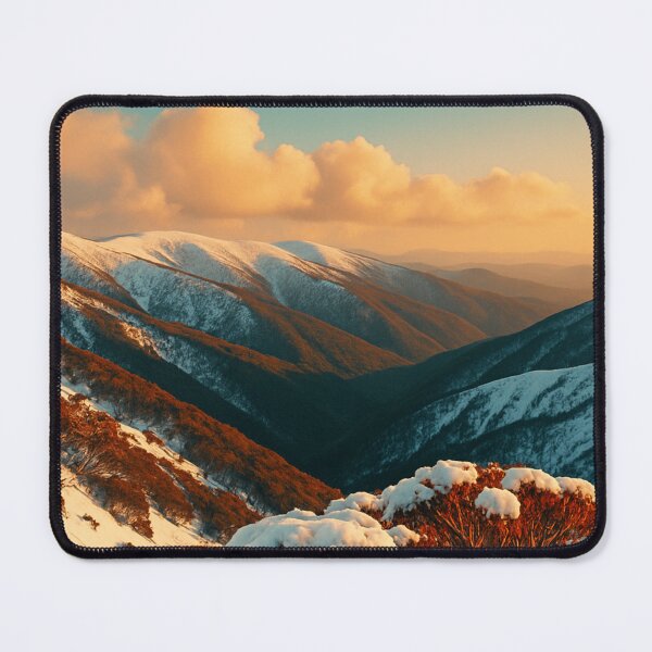 Item preview, Mount Hotham Winter Landscape Victorian Alps designed and sold by Aryabek.
