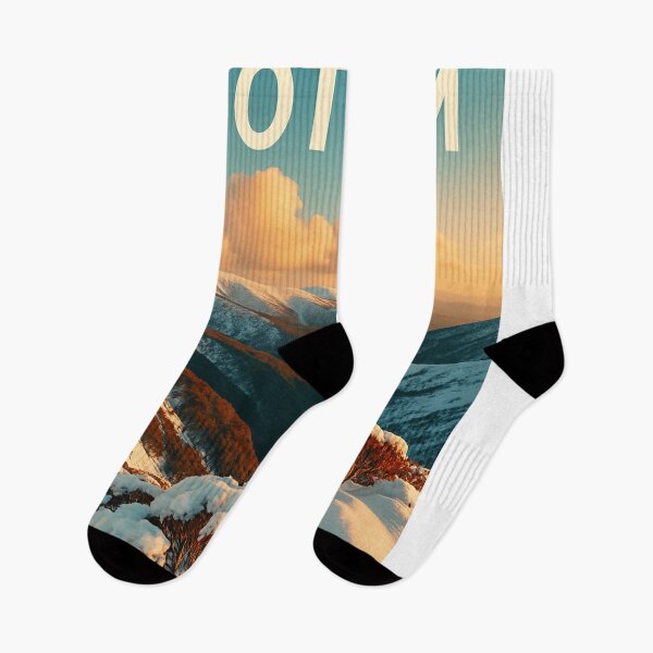 Item preview, Mount Hotham Winter Landscape Victorian Alps designed and sold by Aryabek.