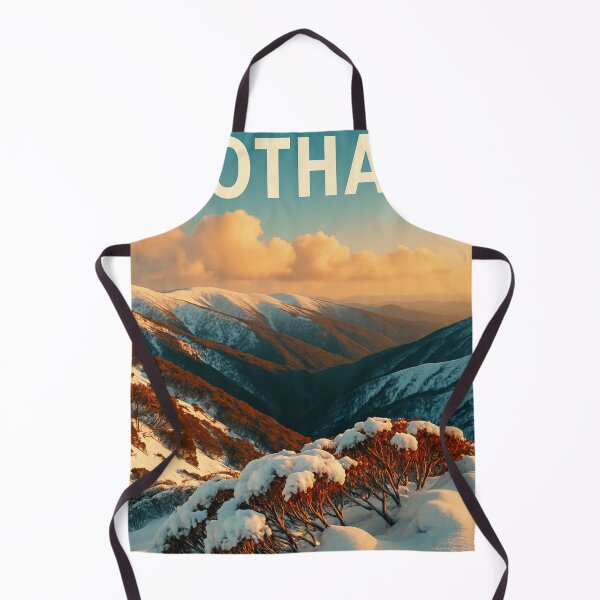 Item preview, Mount Hotham Winter Landscape Victorian Alps designed and sold by Aryabek.