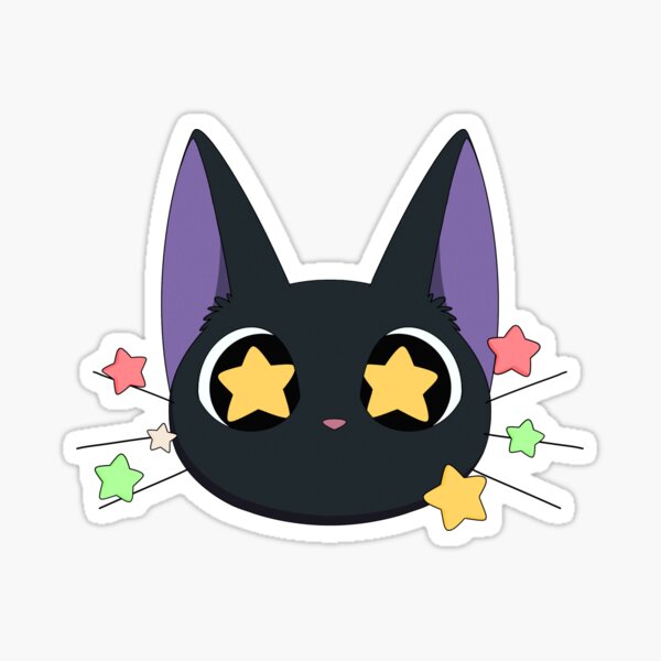 Item preview, Jiji Ghibli mit den sternenklaren Augen: designed and sold by thefoxdragon.