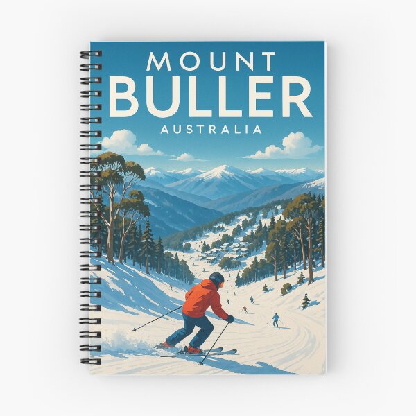 Item preview, Mount Buller Skiing in Victoria’s High Country designed and sold by Aryabek.