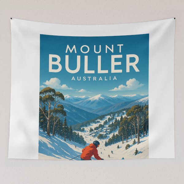 Item preview, Mount Buller Skiing in Victoria’s High Country designed and sold by Aryabek.