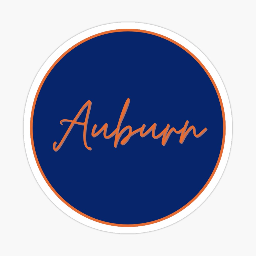 auburn gameday pin sticker Pin