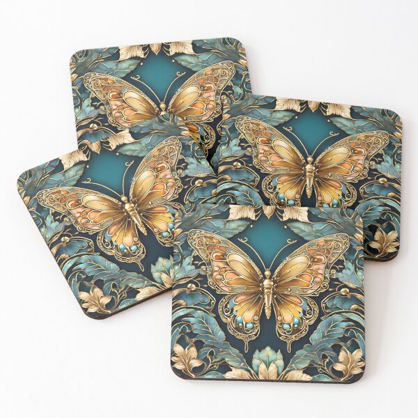 Item preview, Golden Elegance in Thai patternstyle designed and sold by idostudio.