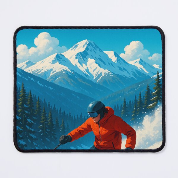 Item preview, Mount Buller Alpine Peaks and Ski Slopes Victoria designed and sold by Aryabek.