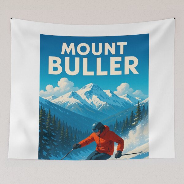 Item preview, Mount Buller Alpine Peaks and Ski Slopes Victoria designed and sold by Aryabek.