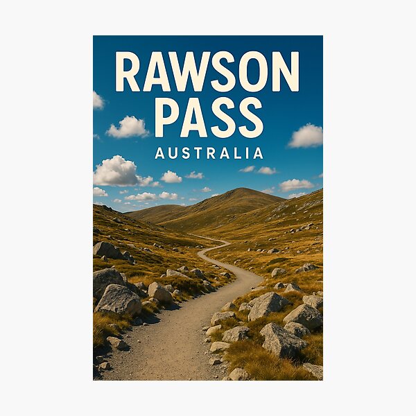 Item preview, Rawson Pass Trail Kosciuszko National Park Australia designed and sold by Aryabek.