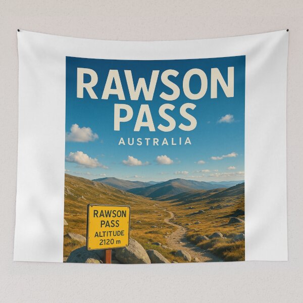 Item preview, Rawson Pass Altitude Marker Snowy Mountains Australia designed and sold by Aryabek.