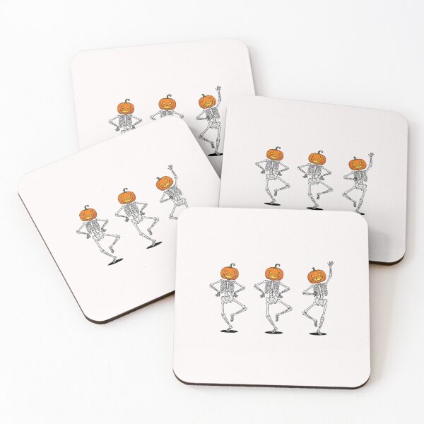 Item preview, Dancing Skeleton Pumpkin Head Funny Halloween designed and sold by MOHITSALVI.