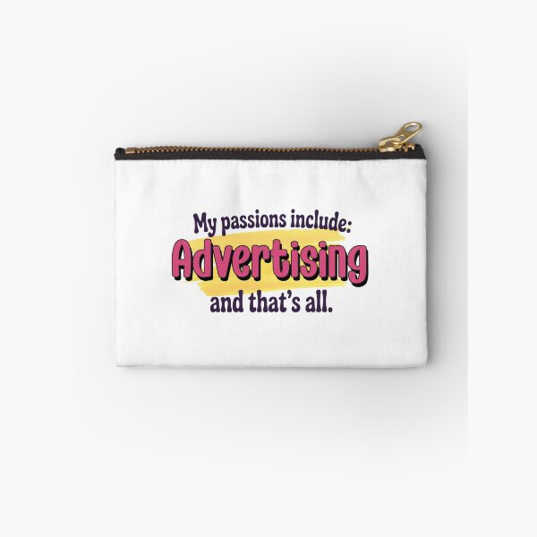 Item preview, Advertising is my passion - Funny Advertising Lover designed and sold by Watsonarts.