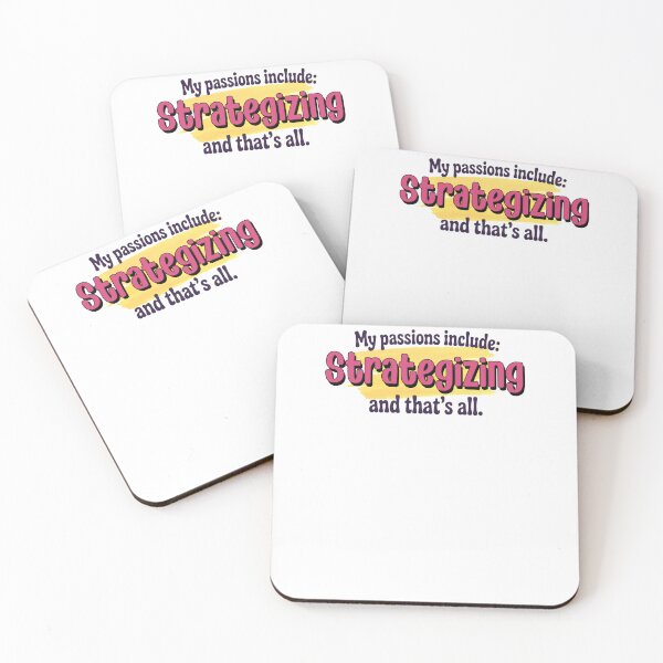 Item preview, Strategizing is my passion - Funny Strategizing Lover designed and sold by Watsonarts.