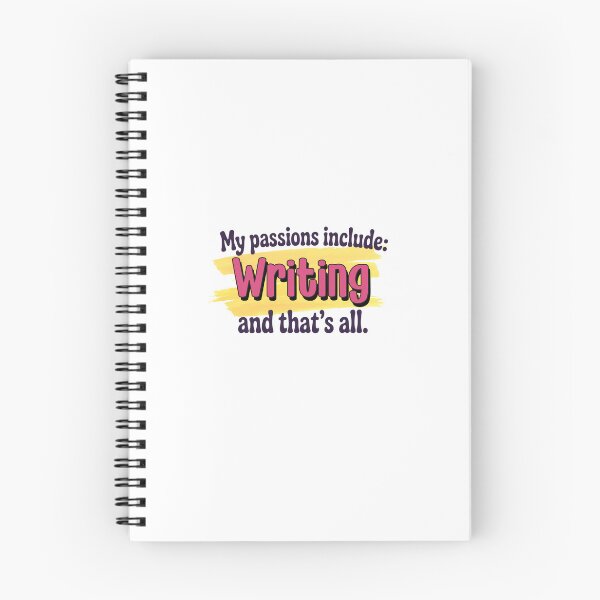 Item preview, Writing is my passion - Funny Writing Lover designed and sold by Watsonarts.