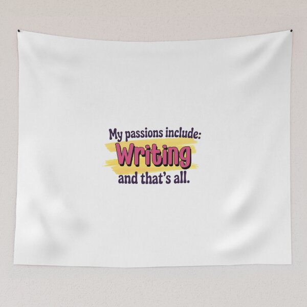 Item preview, Writing is my passion - Funny Writing Lover designed and sold by Watsonarts.