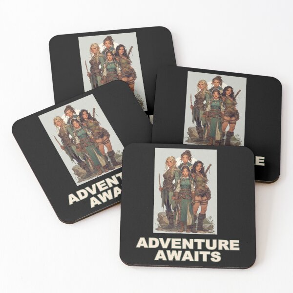 Item preview, Gaming - Adventure Awaits - Adventuring Party 2 designed and sold by ZepoPublishing.