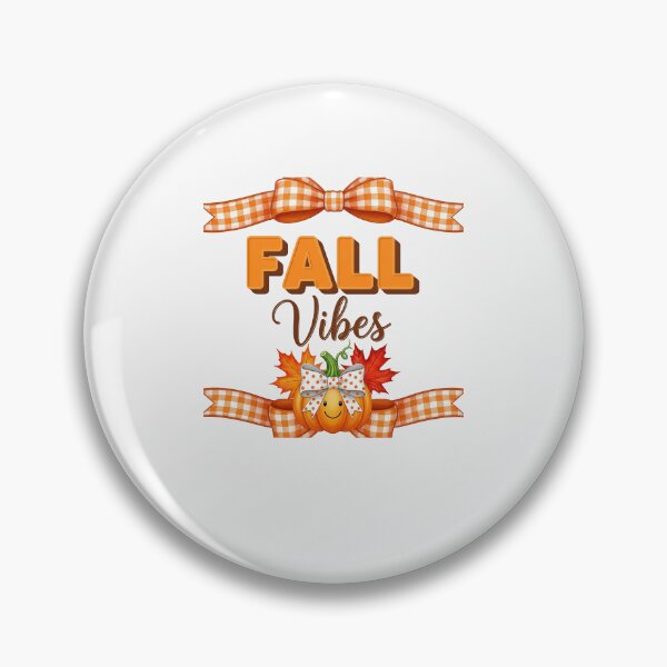 Item preview, Fall Vibes Pumpkin With Bow and Gingham Ribbon designed and sold by MOHITSALVI.