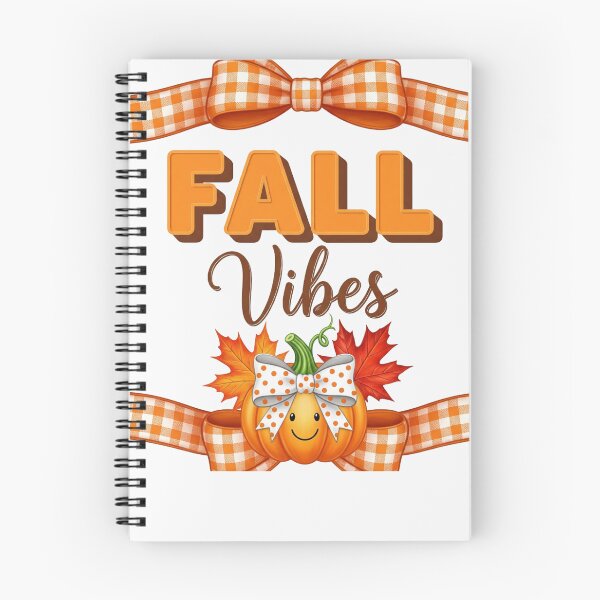 Item preview, Fall Vibes Pumpkin With Bow and Gingham Ribbon designed and sold by MOHITSALVI.