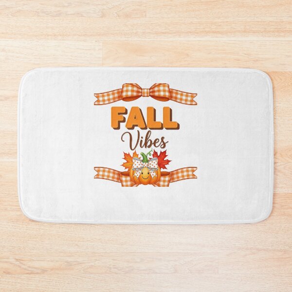 Item preview, Fall Vibes Pumpkin With Bow and Gingham Ribbon designed and sold by MOHITSALVI.