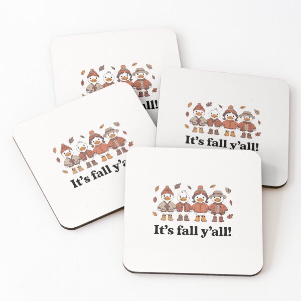 Item preview, Fall Y’all Autumn Ducks designed and sold by MOHITSALVI.