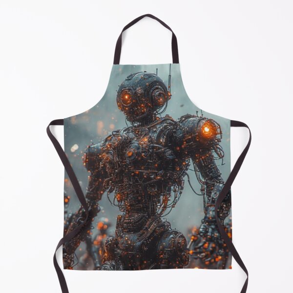 Item preview, AI Robots Doomsday Art designed and sold by TheDarkWardrobe.