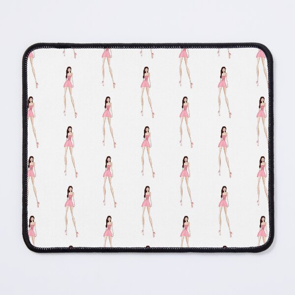 Item preview, Pink Bow Mini Dress Fashion Illustration | Coquettecore Design designed and sold by Eva Phan.