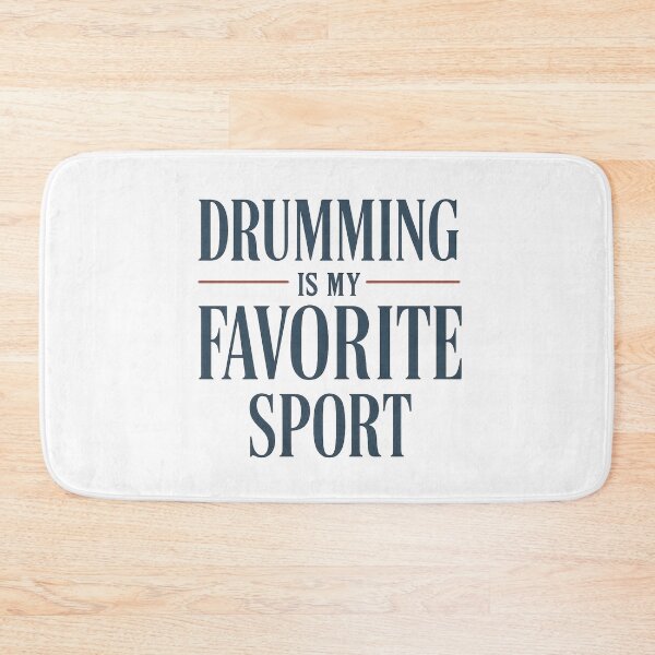 Item preview, drumming is my favorite sports designed and sold by musicianteez.