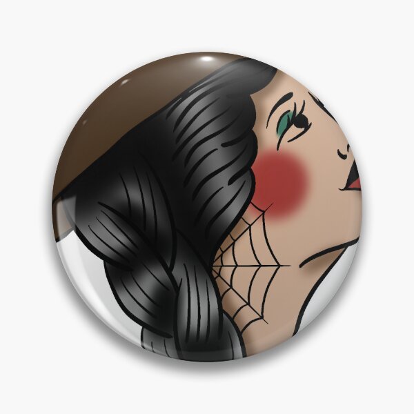 Item preview, American Traditional Cowgirl  designed and sold by LeeDrawsThings.