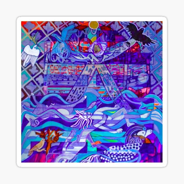 Hexagram 29: Kǎn (The Abyss) Sticker