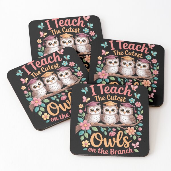 Item preview, I Teach The Cutest Owls On The Branch Teacher Appreciation designed and sold by brynatshop.