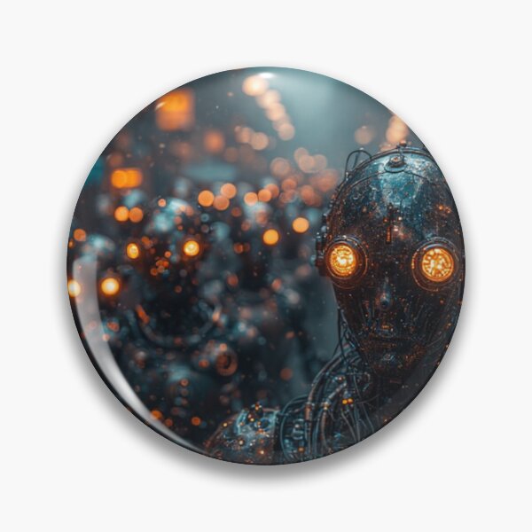 Item preview, AI Robots Doomsday Art designed and sold by TheDarkWardrobe.