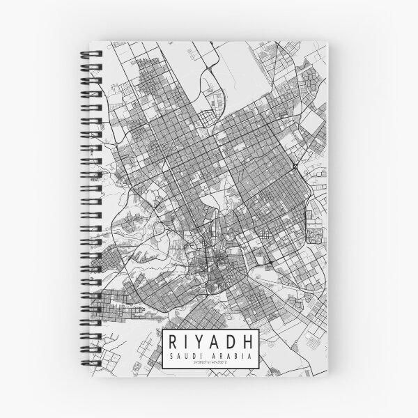 Item preview, Riyadh City Map of Saudi Arabia - Light designed and sold by deMAP.