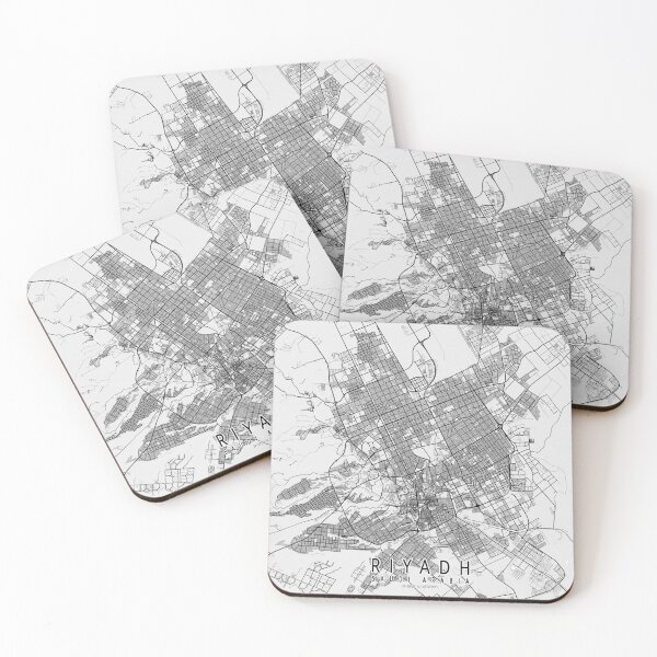 Item preview, Riyadh City Map of Saudi Arabia - Light designed and sold by deMAP.