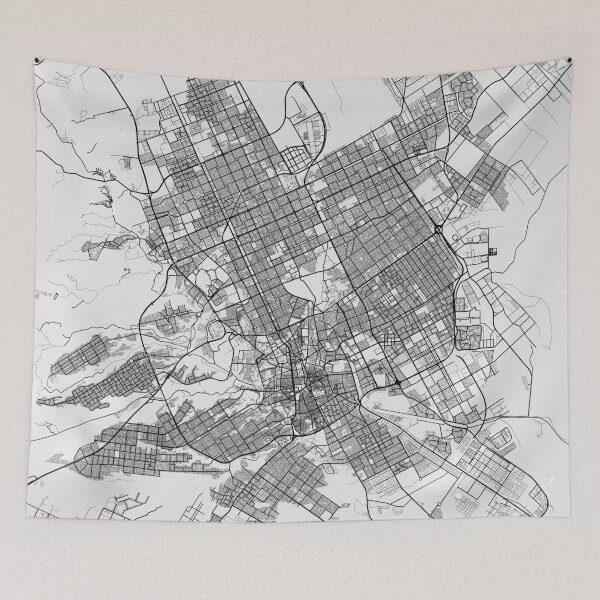 Item preview, Riyadh City Map of Saudi Arabia - Light designed and sold by deMAP.