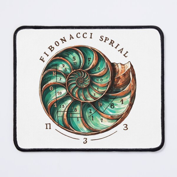 Item preview, Fibonacci Spiral a Fibonacci Spiral a Fibonacci Spiral designed and sold by clintang.