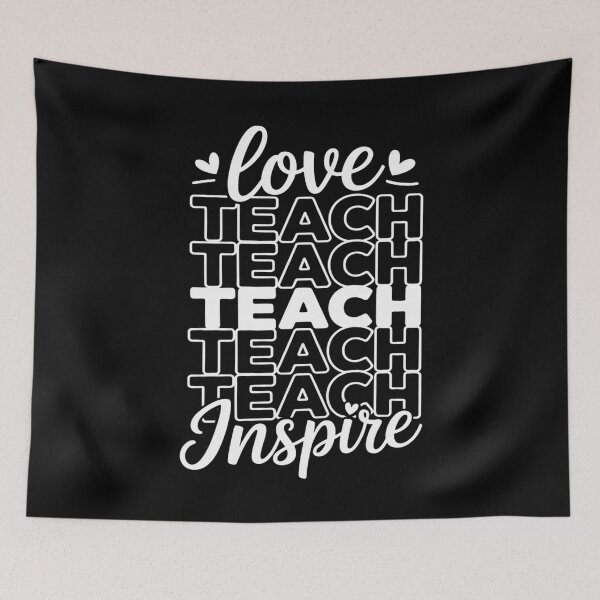 Item preview, Love Teach Inspire Back to School designed and sold by brynatshop.