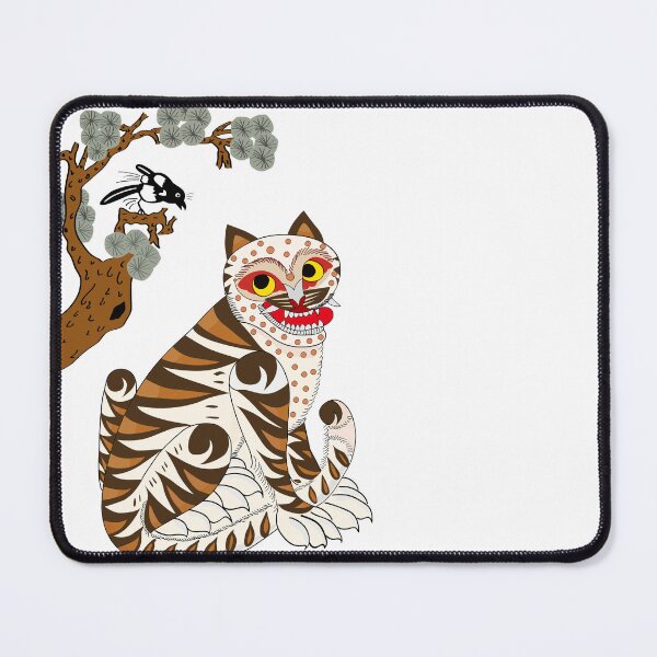 Item preview, Korean Folk Tiger and Magpie – Modern Minhwa Art designed and sold by cpop-studio.
