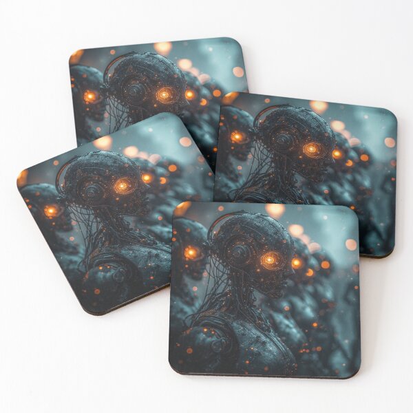 Item preview, AI Robots Takeover Art designed and sold by TheDarkWardrobe.