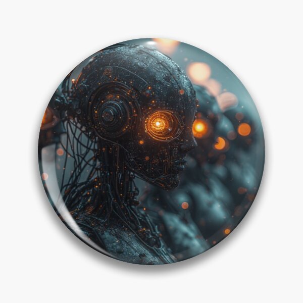 Item preview, AI Robots Takeover Art designed and sold by TheDarkWardrobe.