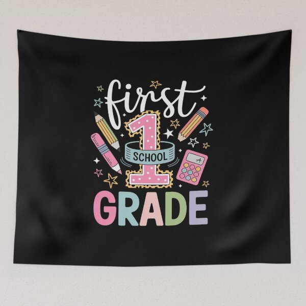 Item preview, Hello First Grade Back To School designed and sold by brynatshop.